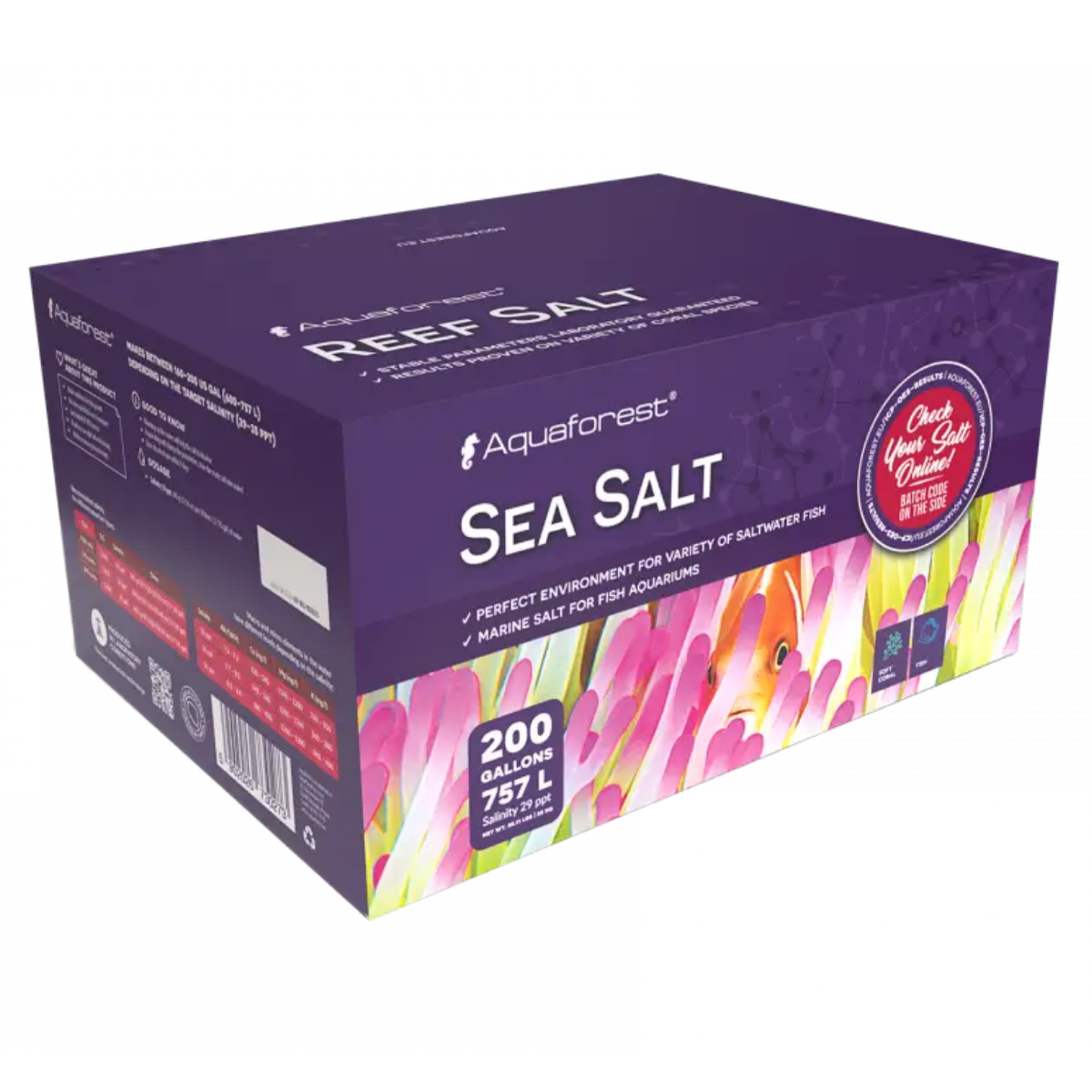 Aquaforest Sea Salt Box 25 kg