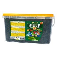 Tropical Super Spirulina Forte Chips Balık Yemi 5 L 2,6 Kg