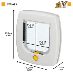 Ferplast Swing 3 Kahverengi 22,5 x 5 x h 25,2 cm
