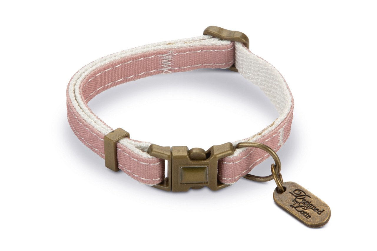 Karlie Lotte Toz Pembe Kedi Boyun Tasması 10 mm x 30 Cm