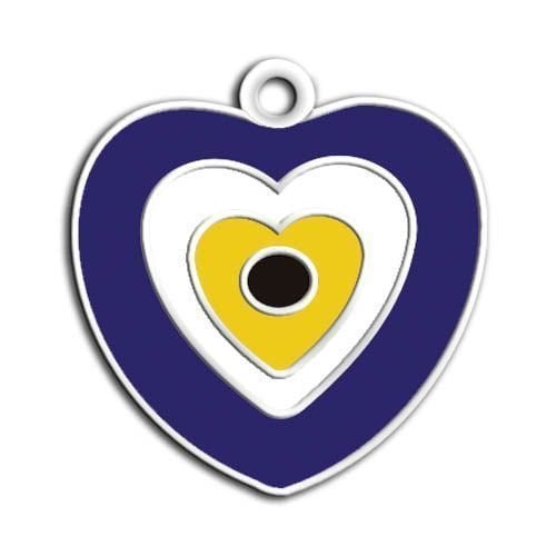 Dalis Pet Tag - Mineli Seri Büyük Nazar Boncuklu Pet Künye