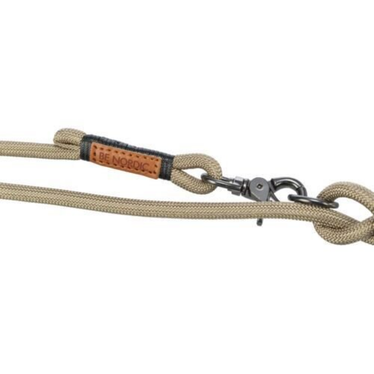 Trixie Be Nordic Ayarlanabilir Köpek Gezdirme Kayışı L - XL, Kum Beji - Siyah, 2 M x 13 Mm