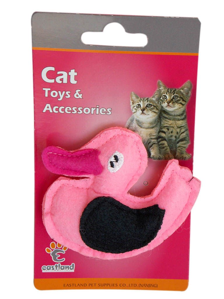 Eastland Kedi Otlu Peluş Ördek 8,5 cm