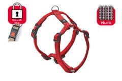 Karlie Kırmızı Kilitli Göğüs Tasması L 65 - 100 Cm