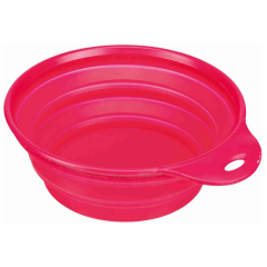 Trixie Silikon Sert Kenarlı Seyahat Köpek Mama ve Su Kabı 500 Ml