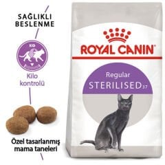 Royal Canin Sterilised 37 Kısırlaştırılmış Kediler için Kuru Kedi Maması 15 kg