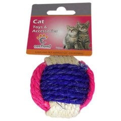 Eastland Hasır Örgü Top Kedi Oyuncağı 6 cm