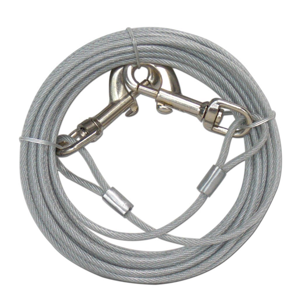 Eastland Köpek Bahçe Bağlama Çelik Halat 9 M