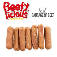 Dentalight Beffy Licious Kurutulmuş Sığırlı Sosis Köpek Ödül Maması 70 gr