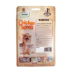 Dentalight Chicken Licious Kurutulmuş Tavuklu Kalsiyum Kemik Köpek Ödül Maması 70gr