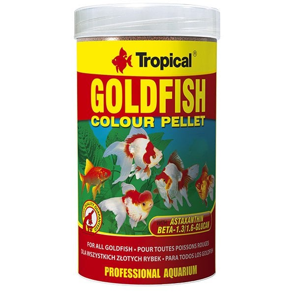 Tropical GoldFish Colour Pellet 250 ml 90 Gr