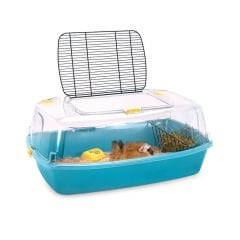 Imac Bingo Guinea Pig Ve Tavşan Kafesi Mavi 70,5 x 45,5 x 29 cm