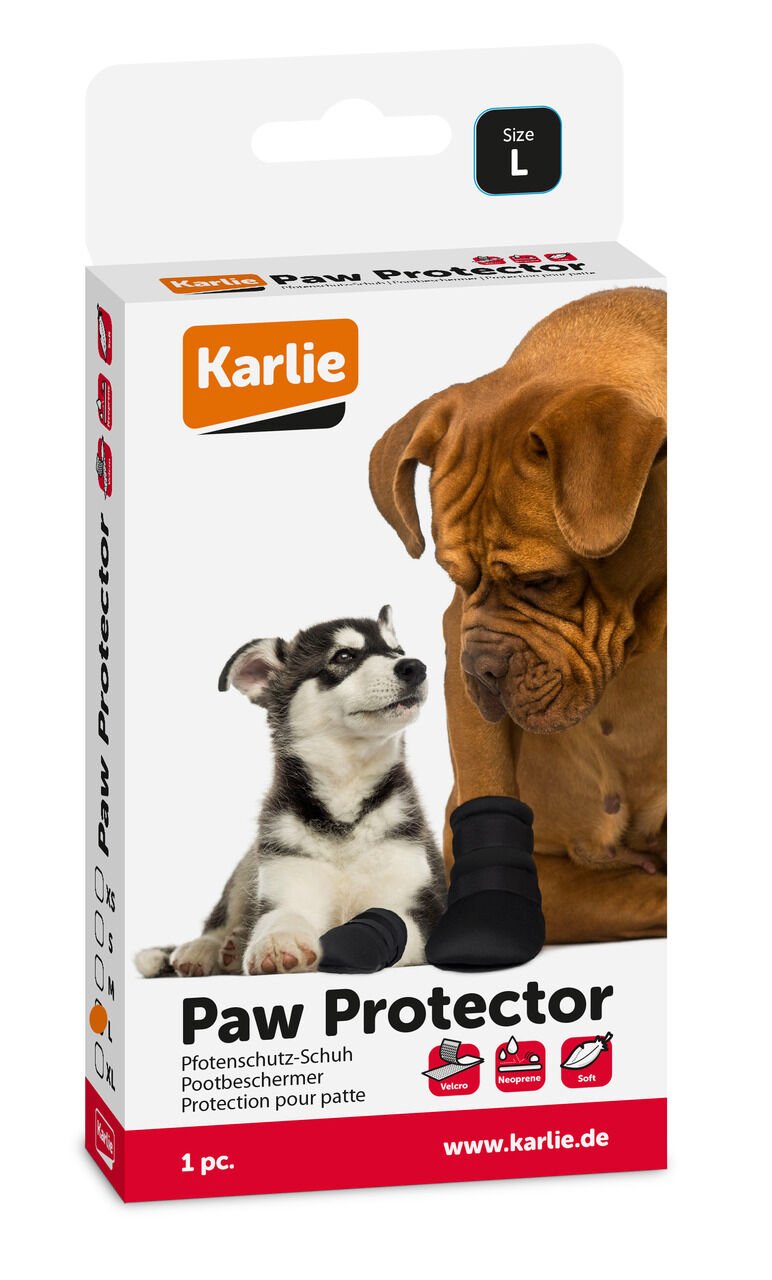 Karlie Siyah Köpek Pati Koruyucu Ayakkabı Large