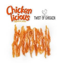 Dentalight Chicken Licious Kurutulmuş Tavuklu Burgu Köpek Ödül Maması 70gr