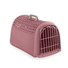 Imac Linus Cabrio Üstü Açılır Evcil Hayvan Taşıma Çantası Pembe 52,5 x 32 x 34,5 cm
