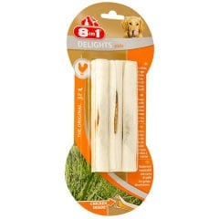 8 In 1 Delights Sticks 3'Lü Stik Ağiz Temizleme Kemiği 75 Gr