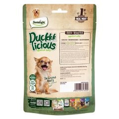 Dentalight Duckkk Licious Kurutulmuş Ördekli Deri Sarma Köpek Ödül Maması 70gr