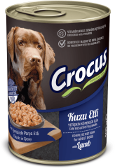 Crocus Yetişkin Köpek Kuzu Etli Yaş Mama 400 gr
