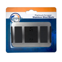 Flipper Platinum CC Scraper Saplı Kazıyıcı Yedek Metal Bıçak - 1 Adet