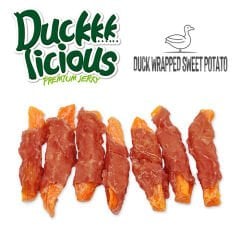 Dentalight Duckkk Licious Kurutulmuş Ördek ve Tatlı Patatesli Köpek Ödül Maması 70gr