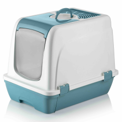 Brezza Pet Orta Boy Çekmeceli Kapalı Kedi Tuvaleti 40 x 56 x 46 cm