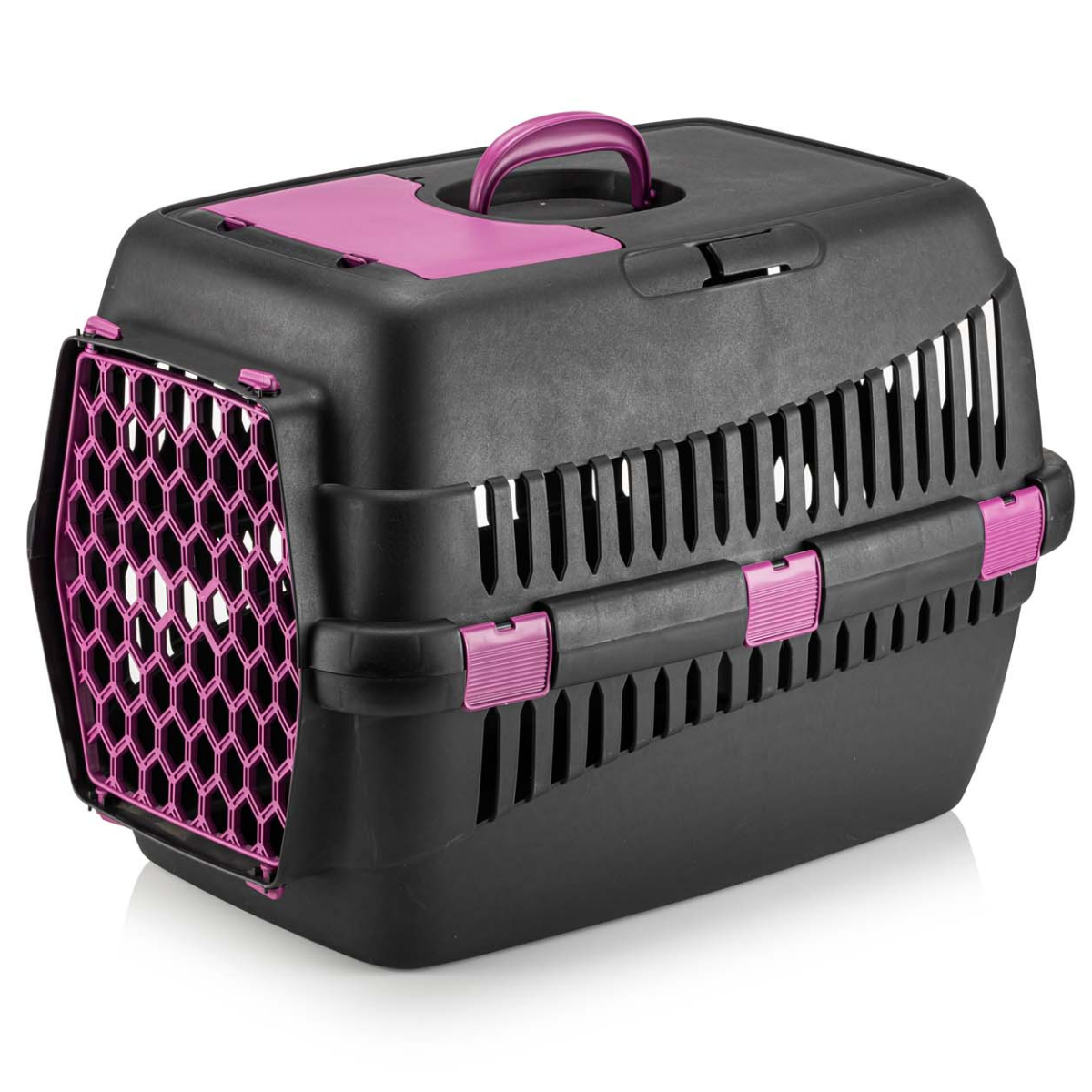 Brezza Pet Büyük Boy Kedi ve Köpek Taşıma Çantası 45 x 65 x 45 cm cm Siyah Gövde