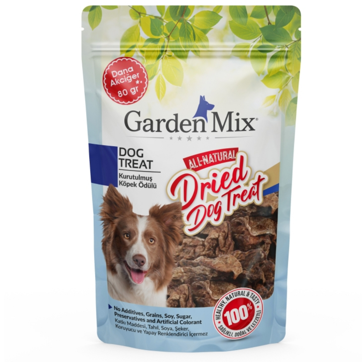 Garden Mix Kurutulmuş Dana Akciğer 80 Gr