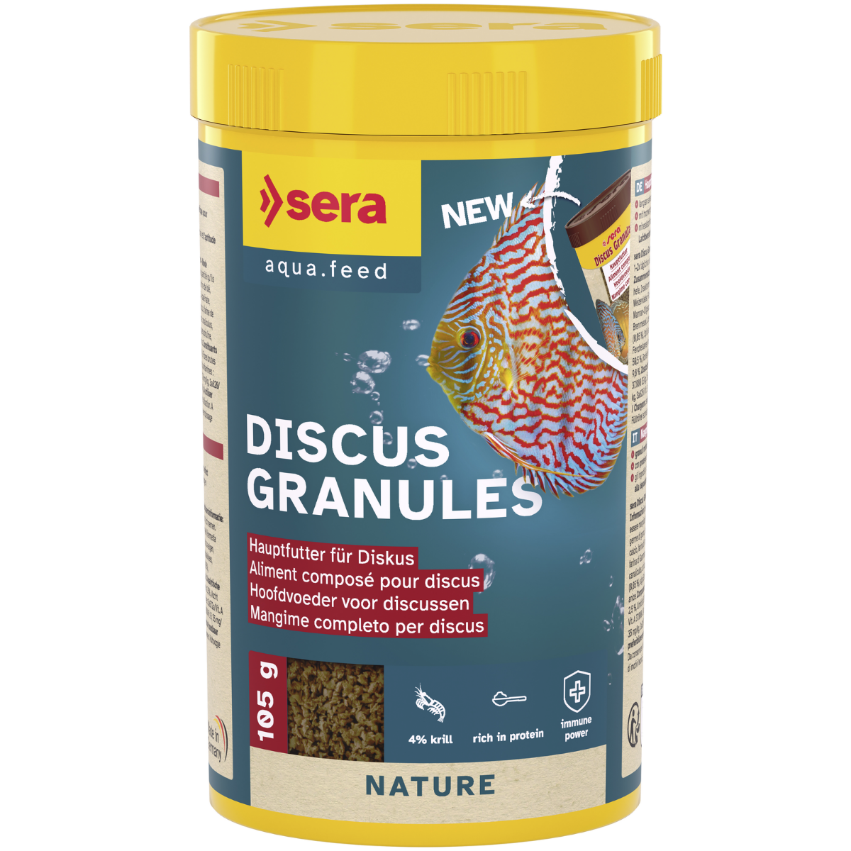 Sera Nature Discus Granules 250 ml 105 gr