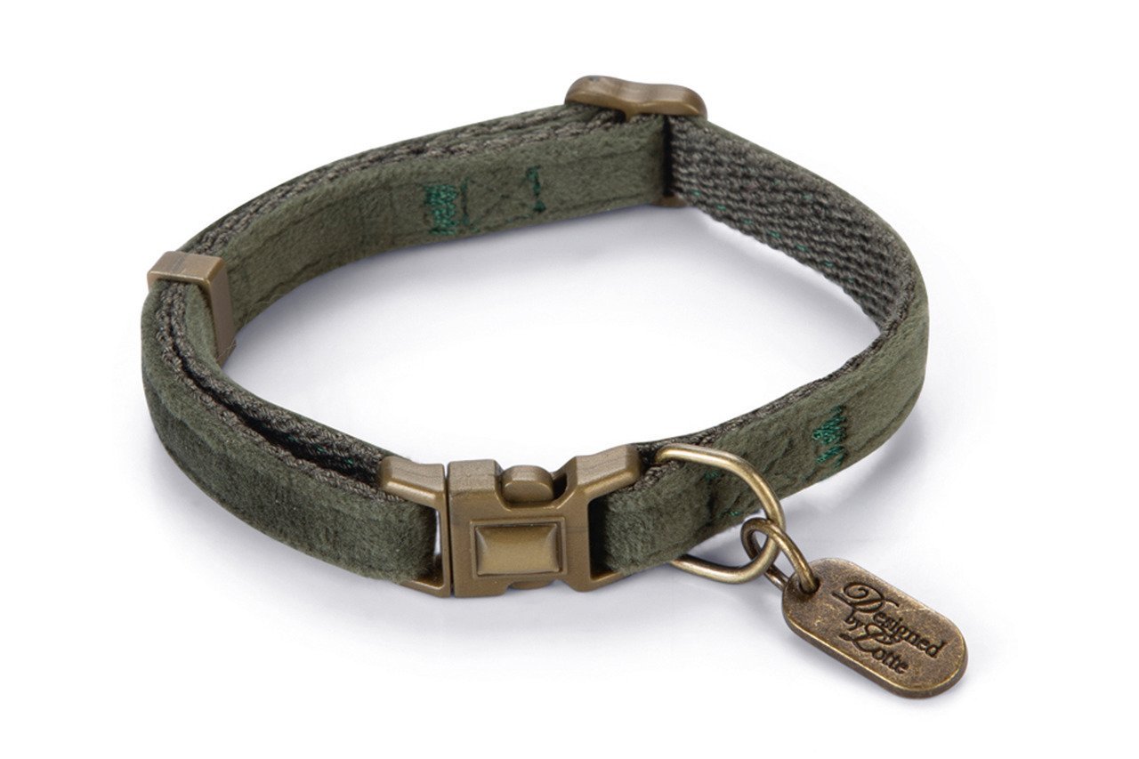 Karlie Lotte Yeşil Kedi Boyun Tasması 10 mm x 30 Cm