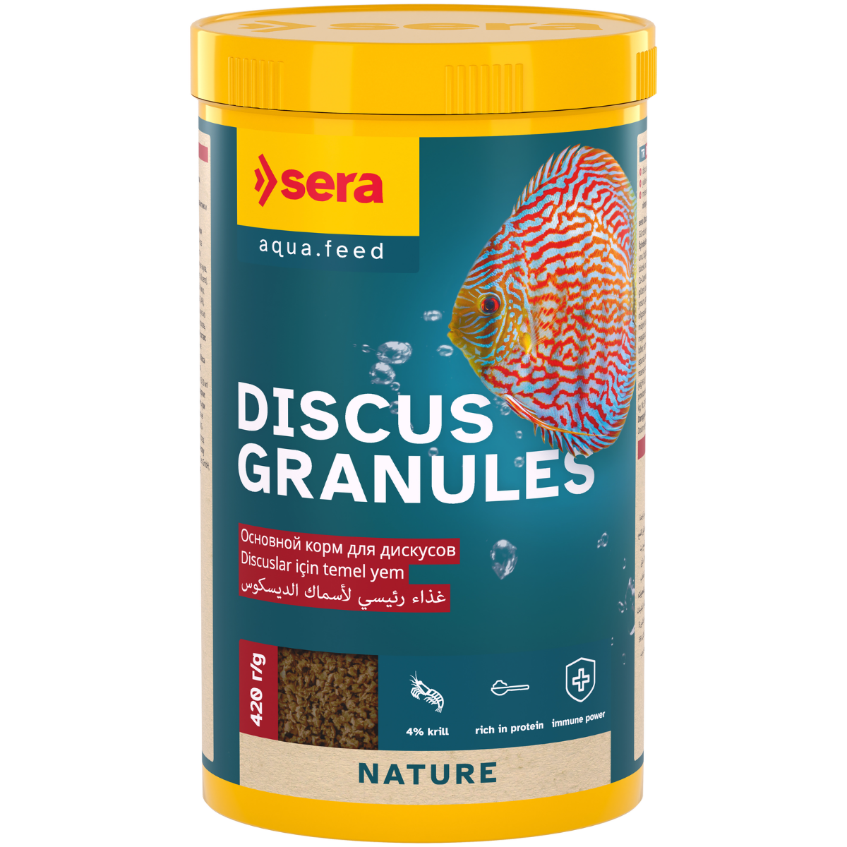 Sera Nature Discus Granules 1000 ml 420 gr