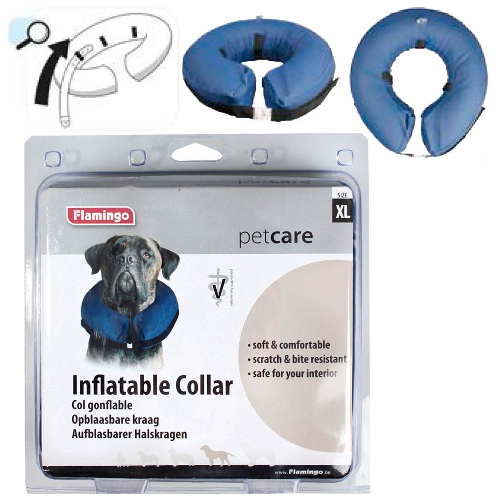 Karlie Mavi Şişebilen Yakalık 46 Cm - 46 Cm - 12 Cm XL