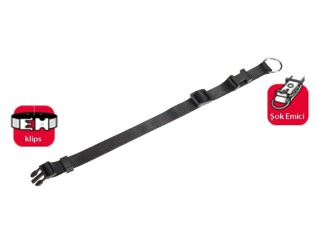 Karlie Köpek Boyun Tasması Siyah