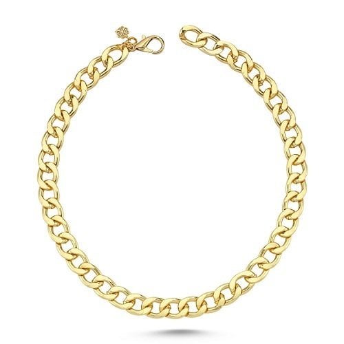 Dalis Kedi Köpek Kolyesi Gold