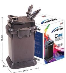 Dophin Akvaryum Dış Filtre 1600 L/h