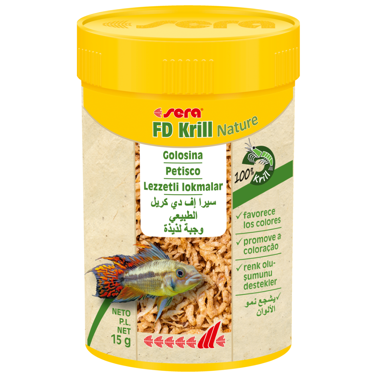Sera FD Krill Nature 100 ml 15 gr