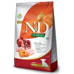 N-D Pumpkin Mini Puppy Tavuklu Narlı Yavru Köpek Maması 7 Kg