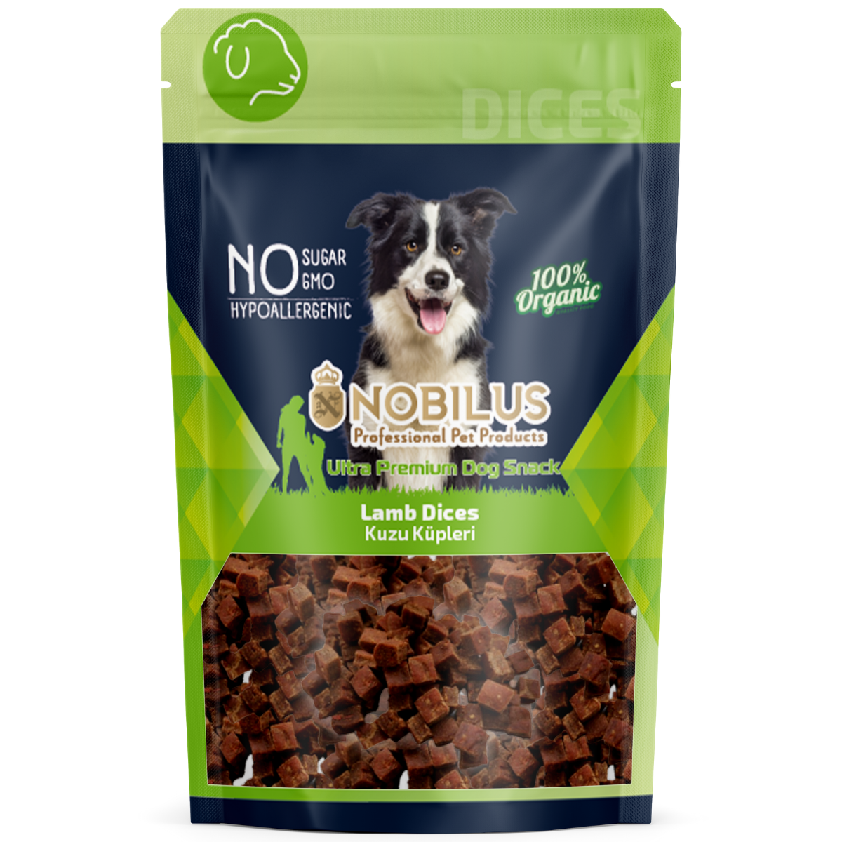 NOBILUS Kuzu Küpleri Köpek Ödül Maması 80 gr