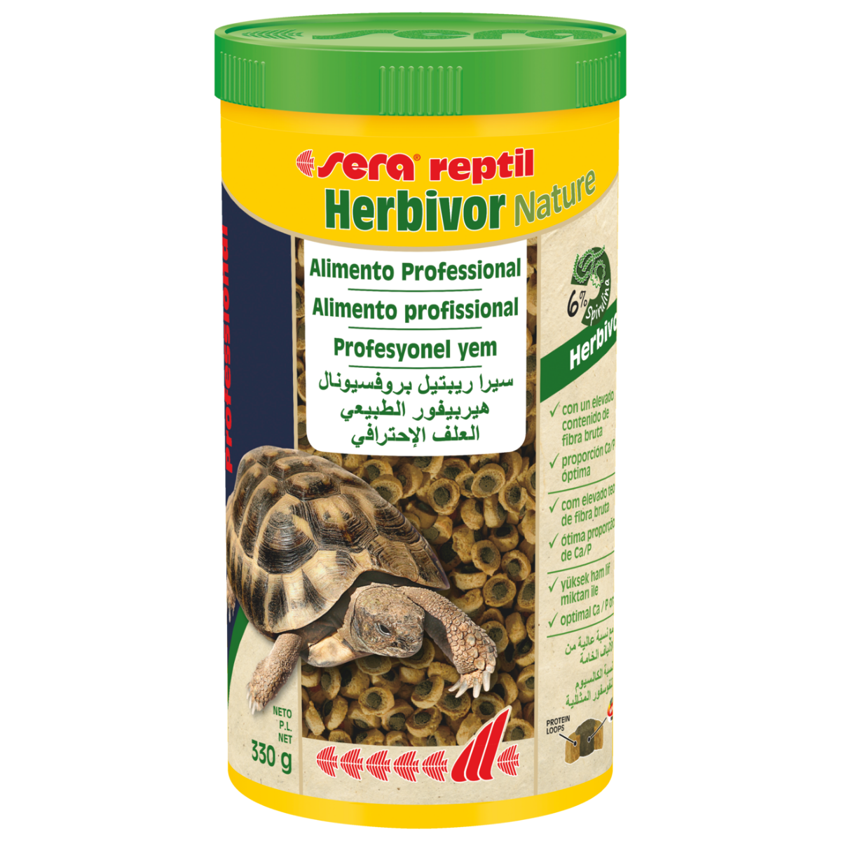 Sera Reptil Professional Herbivor Nature 1 L / 330 gr