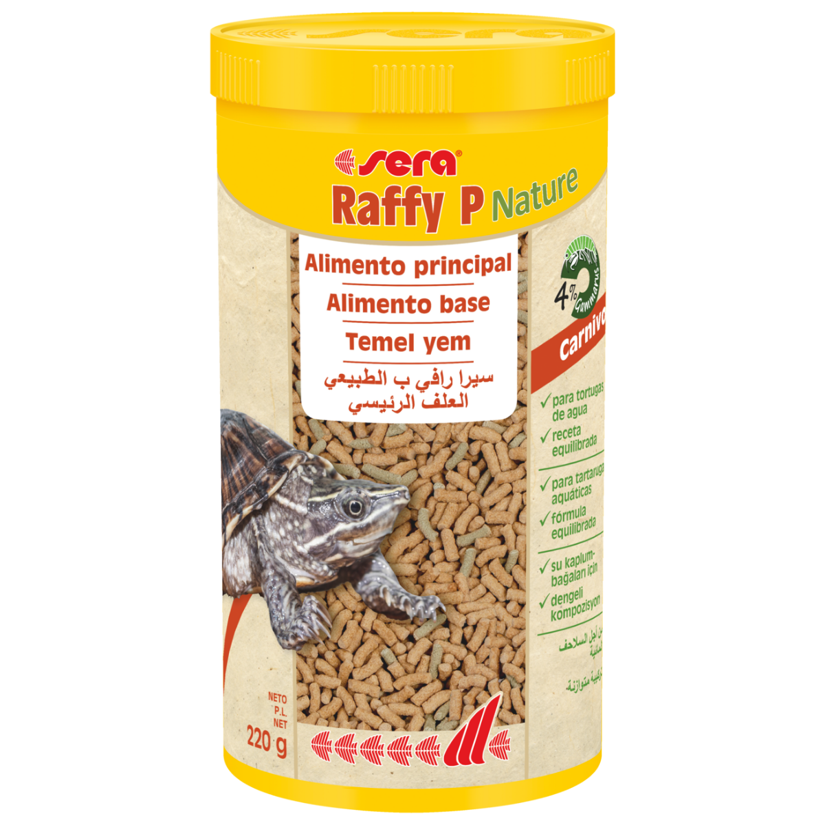 Sera Raffy P Nature 1000 ml / 220 gr