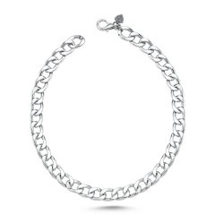 Dalis Kedi Köpek Kolyesi Silver 25 cm - XSmall