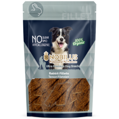 NOBILUS Tavşan Filetoları Köpek Ödül Maması 80 gr