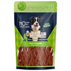 NOBILUS Kuzu Sosis Köpek Ödül Maması 80 gr