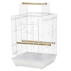 Dayang Papağan Kafesi 40 x40 x 58 Beyaz