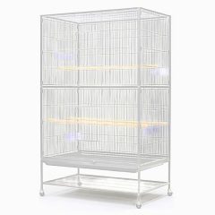 Dayang Ayaklı Salma Kafes 90 x 58,4 x 152,4 Cm Beyaz