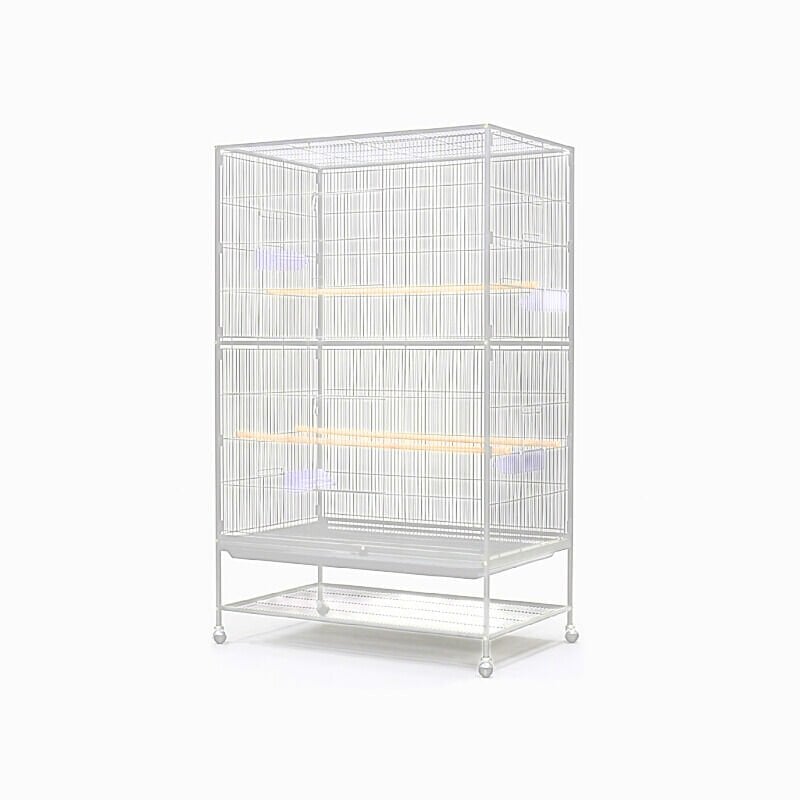 Dayang Ayaklı Salma Kafes 90 x 58,4 x 152,4 Cm Beyaz