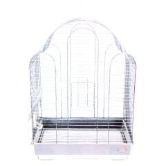 Dayang Papağan Kafesi 42 x 30 x 57 Cm Beyaz