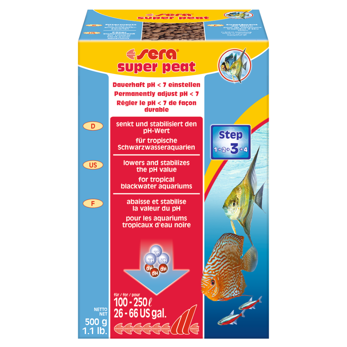 Sera Super Peat 500 gr