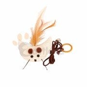 Eastland İpli Peluş Kedi Oyuncaği 8.5 Cm