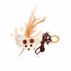 Eastland İpli Peluş Kedi Oyuncaği 8.5 Cm