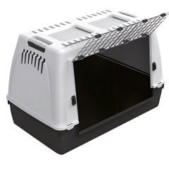 Mp Bergamo Bracco 100 Car Araba Arkası Taşıma Kafesi Gri 100 x 60 x 65 cm